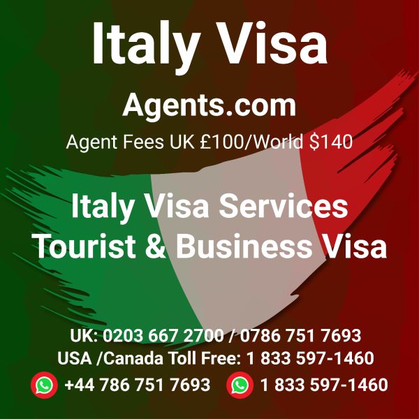 Buy Italy Visa Appointment in the UK, US, Canada